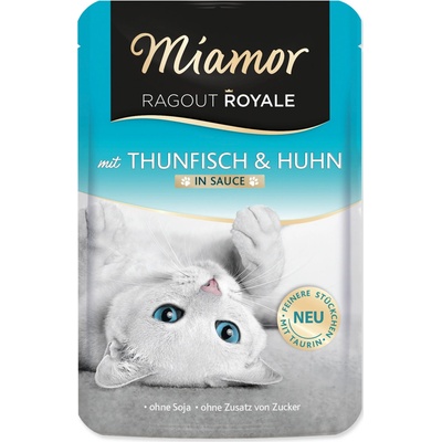 Miamor Ragout Royale tuňák a kuře jelly 100 g