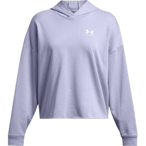 Under Armour Суичър Under Armour Women's Rival Terry Performance Hoodie - CELESTE