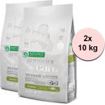 Nature's Protection SC GF Бялo куче Junior Бяла риба Малки и Мини 2 x 10 кг