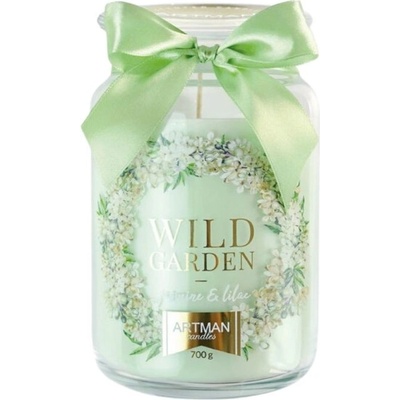 Artman Candles BIG JAR WILD GARDEN jamin and lilac 700g