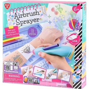 Playgo Творчески комплект PlayGo - Аерограф за татуировки, 11 части (6051) - baby