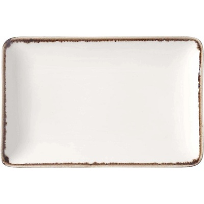FINE DINE Obdĺžnikový tanier 300x200 mm, krémový Vanilka
