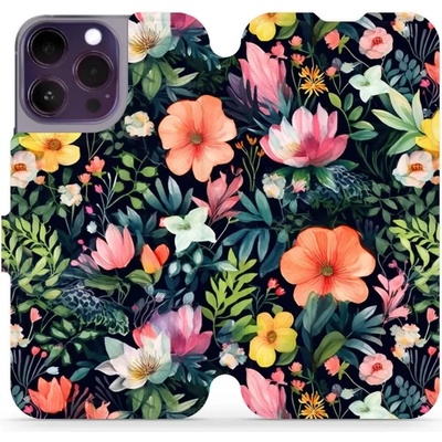 Mobiwear - Apple iPhone 14 Pro Max - VP48S Pestré kvítky