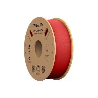 Creality Hyper PLA Filament Red, 3D-Kartusche (rot, 1 kg, 1, 75 mm, auf Rolle)