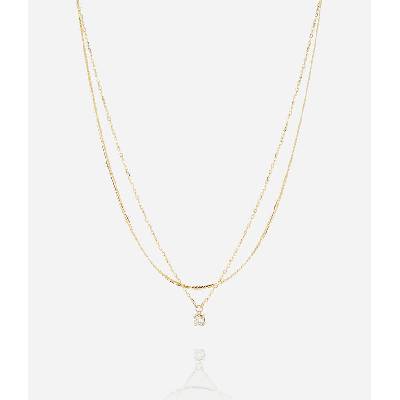 ZAG Bijoux Dvojitá oceľová retiazka SNS24463-01WHT