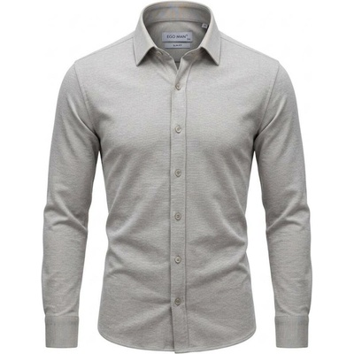 Ego Man pánská slim fit S0324-05 šedá
