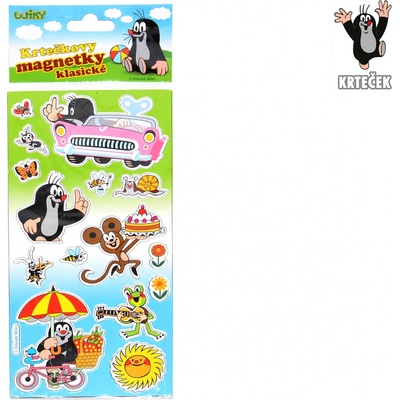 Wiky magnety 2D set Krtko