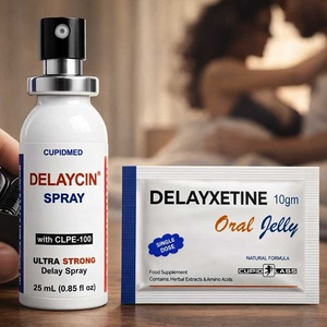  Задържащ спрей за мъже Delaycin + Желе за забавяне на еякулацията Delayxetine