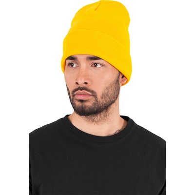 Urban Classics Шапка бийни в жълт цвят Heavyweight Long Beanie gold UB-1501KC-00109 - Жълт, размер one size