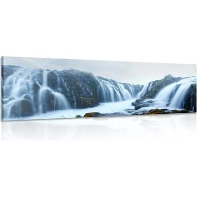 Obraz vznešené vodopády - 135x45