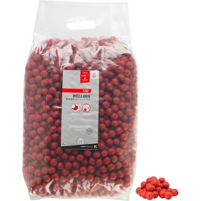 CAPERLAN Boilies na kaprařinu Wellmix 10kg 20 mm jahoda