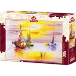 Art Puzzle Пъзел Art Puzzle от 500 части - Вечерно слънце (4578)