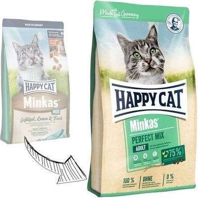Happy Cat Minkas Perfect Mix Geflügel Fisch & Lamm 500 g