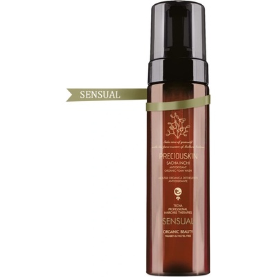 Tecna Sacha Inchi Organic Foam Wash Sensual organický hydratačný sprchový gél 200 ml