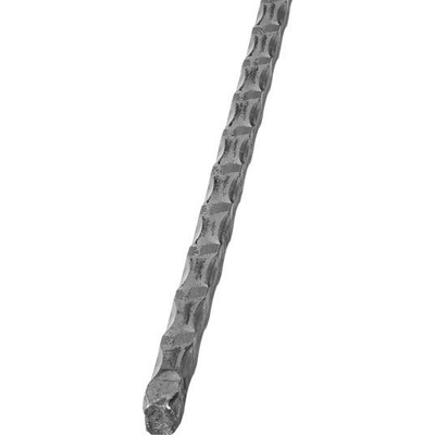 PSG Zdobený čtyřhran pro kované ploty, brány, zábradlí a mříže 32.007_3m, pr.20x20 mm, cena za 3 m - prodej po 3 m