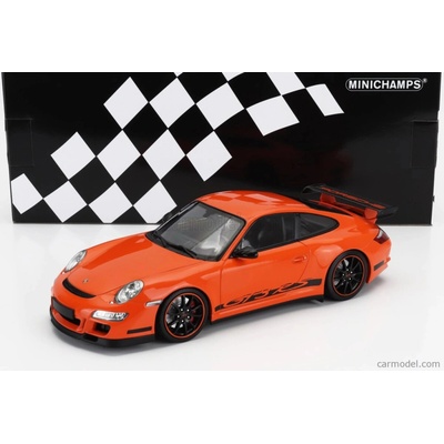 Minichamps Porsche 911 997 Gt3 Rs Coupe 2007 Orange 1:18