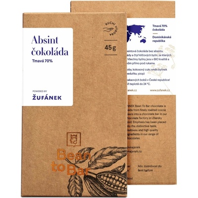 Čokoládovna Janek Absint 45 g