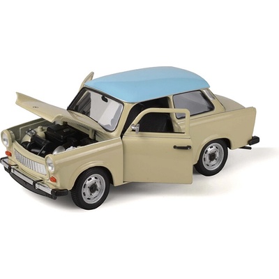 Welly Trabant 601 béžový:modrý 1:24
