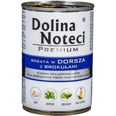 Dolina Noteci Premium Adult Dog Rich in Cod with Broccoli 400 g