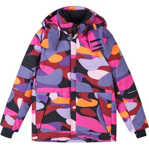 Reima Детско пухено яке Reima Kid's Down Jacket Ranua Print Down jacket - Fuchsia - размер 164 (EU) (703-7593-0221)
