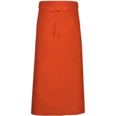 Link Kitchen Wear Bistro zástěra X961T Orange 120x100cm