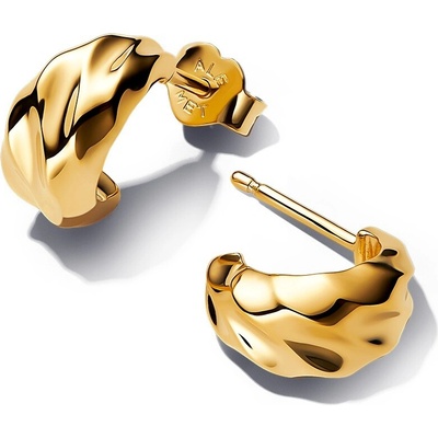 Pandora Pozlátené visiace náušnice Essence Shine 263873C00