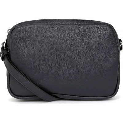 Hexagona dámská kožená crossbody kabelka Cecilie tmavě modrá