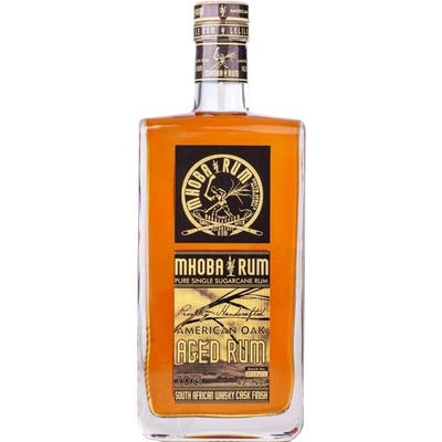 Mhoba American Oak Aged 43% 0,7 l (holá láhev)