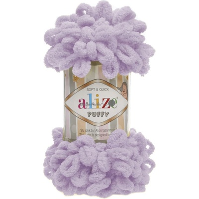 Alize Příze Puffy 27 lila