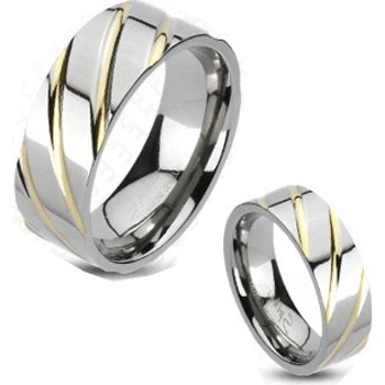 Steel Edge Titanový prsten Spikes 3036