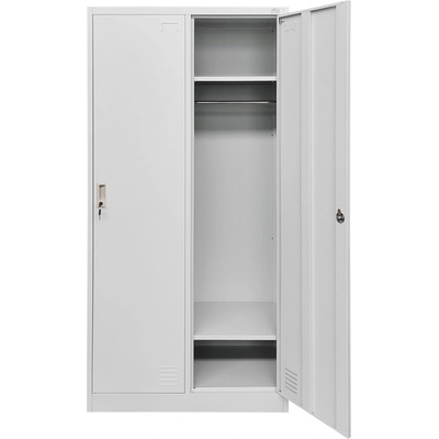 RFG Метален гардероб RFG, двоен, 90 x 45 x 185 cm