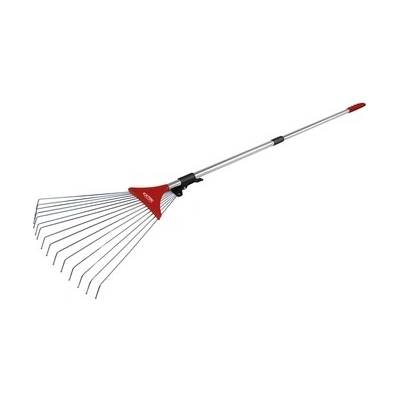 hrábě nastavitelné s teleskopickou násadou, délka 80-158cm, šířka 18-59cm