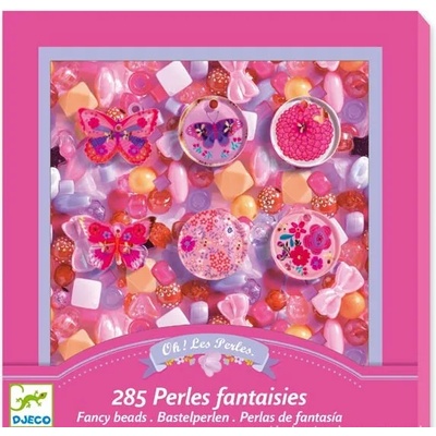 DJECO Творчески комплект за бижута Djeco Fancy Beads - Пеперудки (DJ09857)