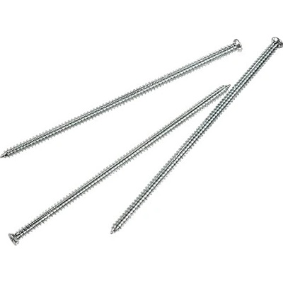 PROFISTYL Turbošroub se zápustnou hlavou - standard Varianta: Turbo šroub s plochou hlavou, 7,5 mm x 152 mm, T30, kovový, materiál: kov, rozměry: 7,5 mm x 152 mm – Hledejceny.cz