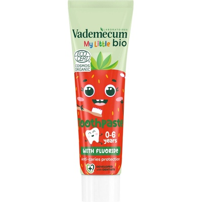 Vademecum BIO My Little Strawberry detská s fluoridom jahoda 50 ml
