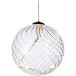 Sirius LED светлинна декорация Топка, Ø 8 см Wave - Sirius (64050)