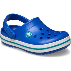 Crocs Детски сандали Crocs Kid's Crocband Clog T Sandals - Blue Bolt / Turbo Teal - размер 20-21 (EU) (702-2097-1212)