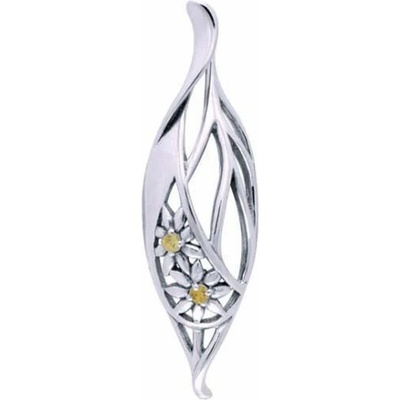 Peter Stone KOPRETINA stříbrný přívěšek s citrínem P7452