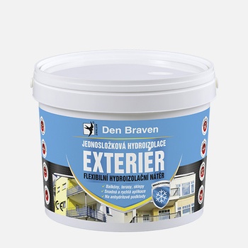 Den Braven Den Braven - Jednozložková hydroizolácia EXTERIÉR, vedro, 13 kg, modrá