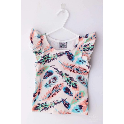 Lily Grey top s volánkem Pírka