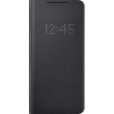 Samsung Оригинален калъф Samsung LEDView Cover за Galaxy S21 Plus - Черен, EF-NG996PBE