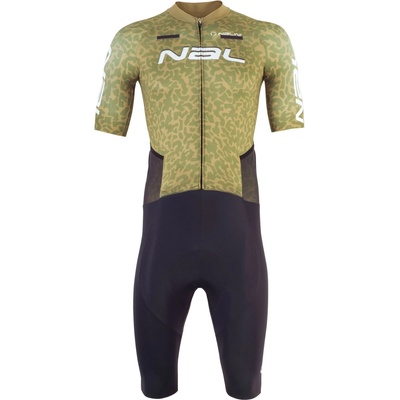 Nalini Мъжки скин за колоездене Nalini Gravel Suit Cycling skinsuit - Green / Agave Darb (002-3894-0112)