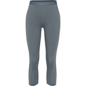 Stoic Дамско мериносово термобельо Stoic Women's MerinoMesh150 SadjemSt. 3/4 Pants Merino base layer - Pale Blue Grey - размер XXL (115-2301-0517)