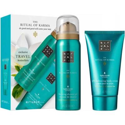 Rituals The Ritual of Karma Подаръчен комплект - Пяна за вана и Хидратиращ крем за тяло, 50 + 70 ml