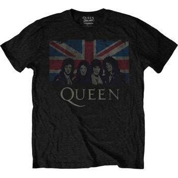 Queen Vintage Union Jack Black M Риза (QUTS12MB02)