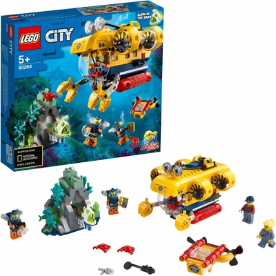 LEGO® City 60264 Oceánska prieskumná ponorka