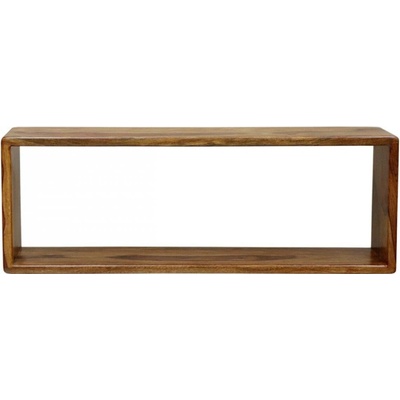 indickynabytek.cz Police na zeď Tina 150x35x22 z masivu palisandr / sheesham