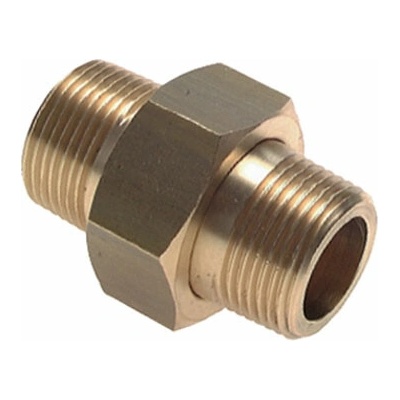 Noname holendr s vnějšími závity 1/2" x 1/2" - těsní na plocho DHF12M