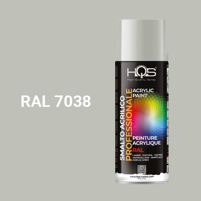 HQS akrylová farba v spreji 400 ml RAL 7038 lesklá