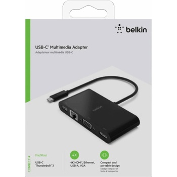 Belkin USB-C Multimedia Adapter AVC005btBK